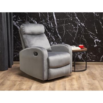 Relaxfauteuil Wonder Grijs elektrisch verstelbaar