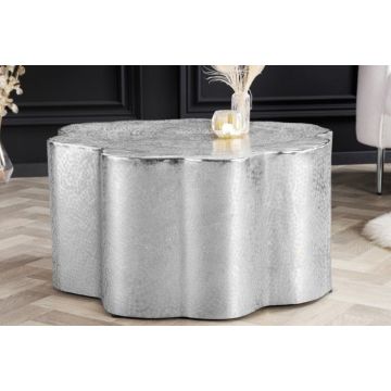 Salontafel Organic Orient Zilver 71x73cm - 42246