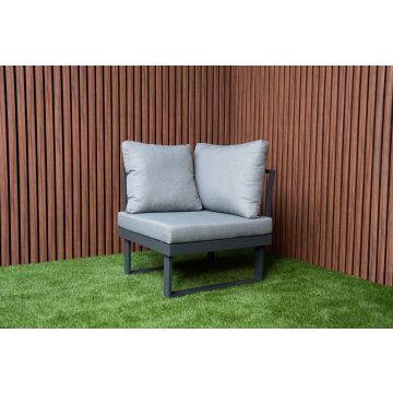 Hoek tbv Loungeset multifunctional Aluminium/Hout - 35130H-2