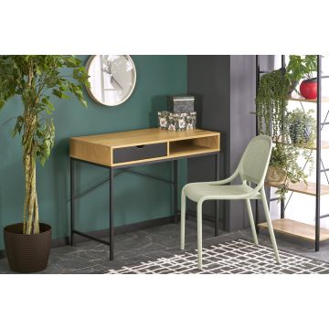 Bureau B50 Gelamineerde Meubelplaat Metaal Frame 95cm