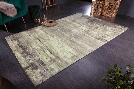 Vloerkleed Modern Art Groen Beige 240x160cm - 41258